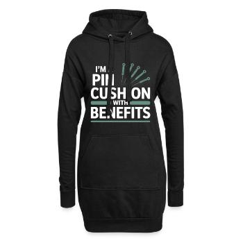Lizenzierter TCM-Praktizierender Experte in therapeutischer Betreuung - Hoodie-Kleid - Schwarz - Vorne