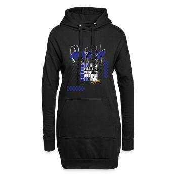 Version graphique légère Murph Hero WOD CrossTraining - Sweat-shirt à capuche long Femme - noir - Devant