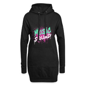 Groupe de musique Professeur de musique Musicien - Sweat-shirt à capuche long Femme - noir - Devant