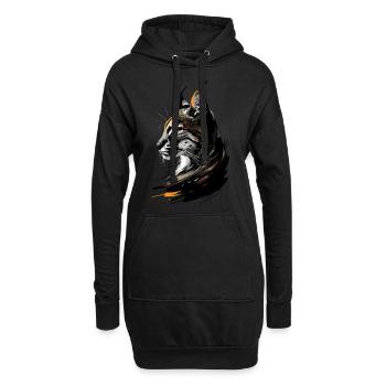 Karakal - Hoodie-Kleid - Schwarz - Vorne