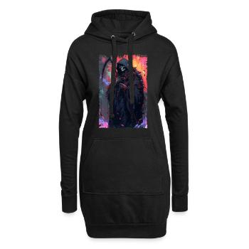 A Splash of Color - Hoodie Dress - black - Front