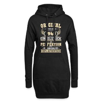 75e anniversaire - Pièce originale unique de 1948 - Sweat-shirt à capuche long Femme - noir - Devant