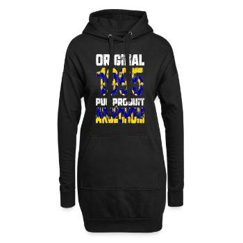30-jähriges Jubiläum - Original - 1995 - Ardèche - Hoodie-Kleid - Schwarz - Vorne
