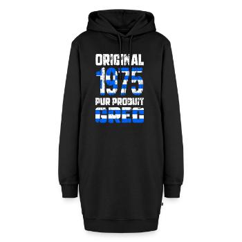 50. Jubiläum - Original 1975 - Griechisch - Hoodie-Kleid - Schwarz - Vorne