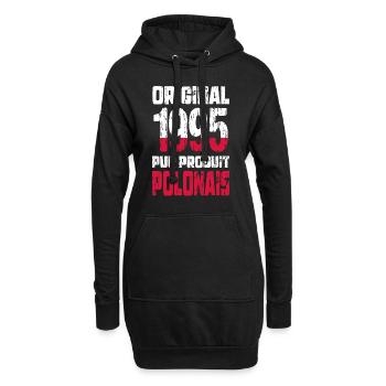 30-jähriges Jubiläum - Original 1995 - Polnisch - Hoodie-Kleid - Schwarz - Vorne