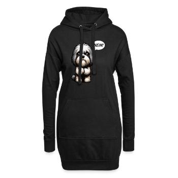 Nein Havaneser Havaneserbesitzer Havaneserhalter - Hoodie-Kleid - Schwarz - Vorne