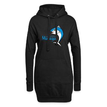 Welcome to Malaga 3 - Hoodie-Kleid - Schwarz - Vorne