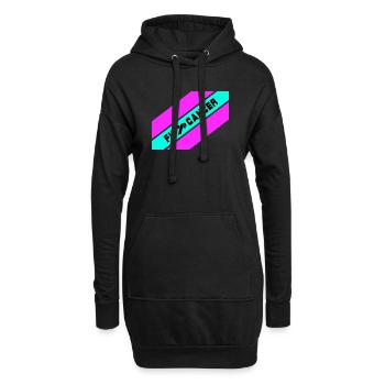 Fu... Krebs / Kampf gegen Krebs / Fu.. Cancer - Hoodie-Kleid - Schwarz - Vorne