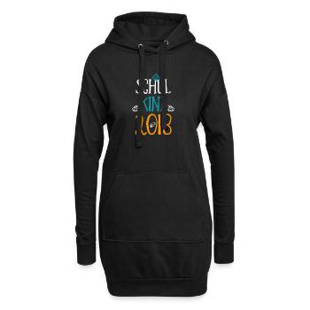 Kita Abgänger Schulkind Einschulung Kindergarten - Hoodie-Kleid - Schwarz - Vorne