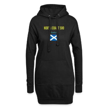 north coast 500 - Hoodie Dress - black - Front