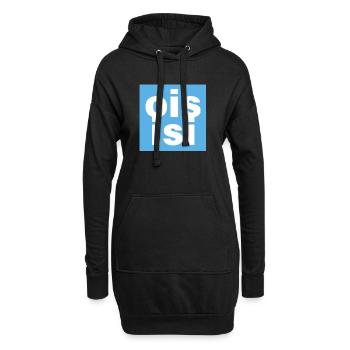 ois isi - Hoodie-Kleid - Schwarz - Vorne