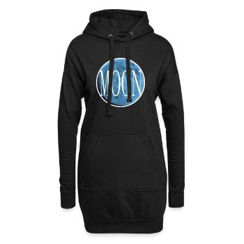 Inset - Sapphire  - Hoodie Dress - black - Front