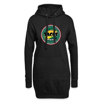 Today is Taco day - Hoodie-Kleid - Schwarz - Vorne