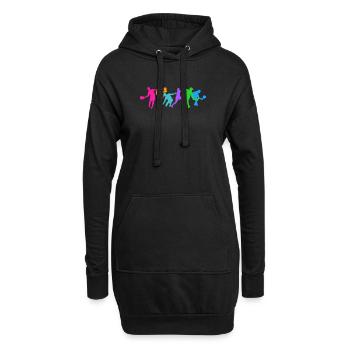 Équipe Padel Padel Training Padel Game Club Tournoi - Sweat-shirt à capuche long Femme - noir - Devant