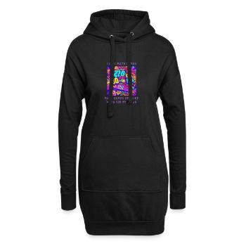 Mathe-Spiele - Betreten Sie Ihr Gehirn mit mächtigen Rätseln - Hoodie-Kleid - Schwarz - Vorne