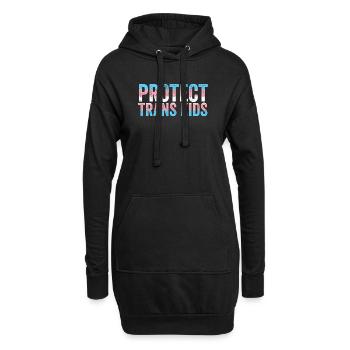 LGBT Pride Month - Love Revolution - Hoodie Dress - black - Front