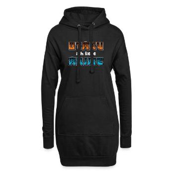 Manga Statement Anime Comic Otaku Japanisch - Hoodie-Kleid - Schwarz - Vorne