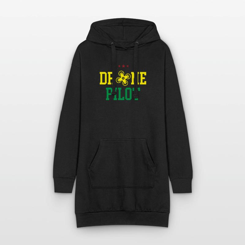 Drone Pilot Hoodie Dress
