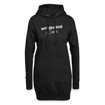 Tronçonneuse Lumberjack Statement Lumberjack Wood - Sweat-shirt à capuche long Femme - noir - Devant