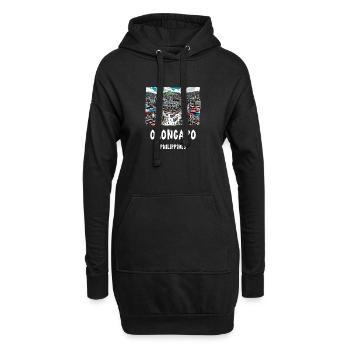 Olongapo City Philippinen Südostasien - Hoodie-Kleid - Schwarz - Vorne