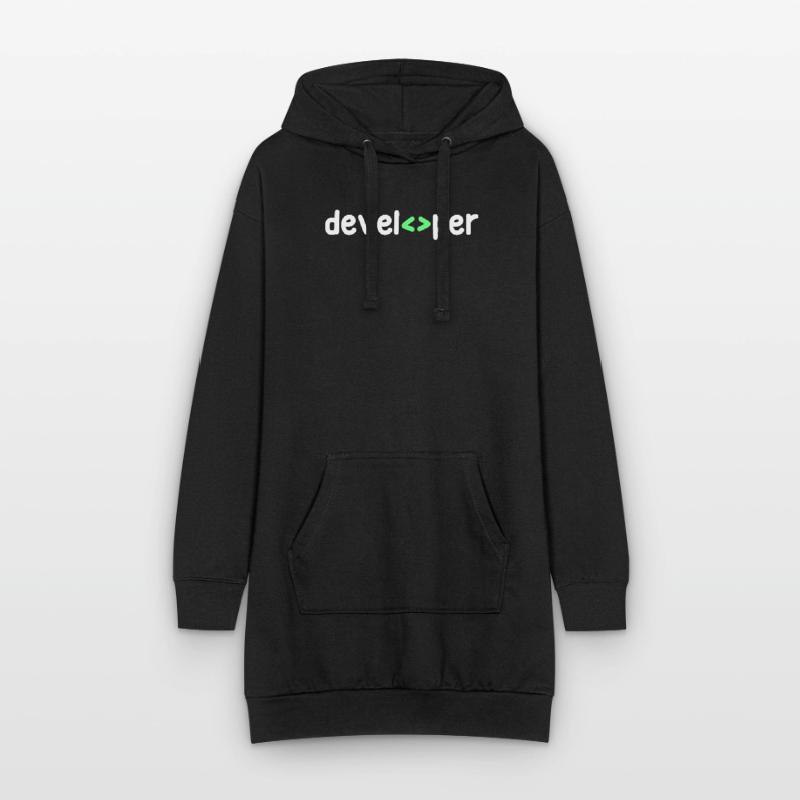 Développeur Code Scripting Debug Informatik Geek Sweat-shirt à capuche long Femme