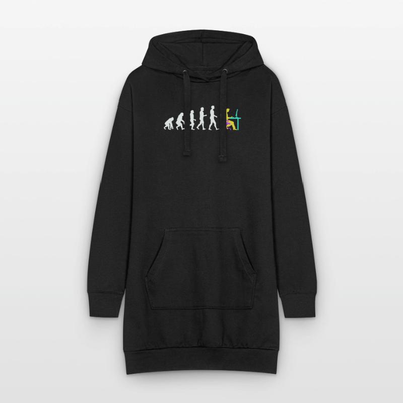 Hoodie-Kleid