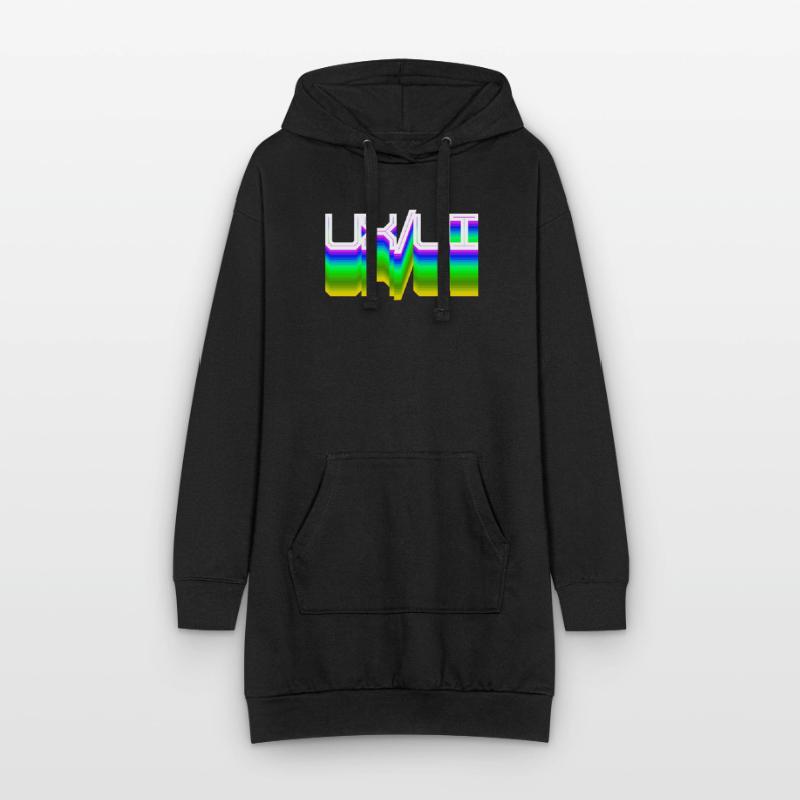 Développeur de code de script Informatique Développeur Web Sweat-shirt à capuche long Femme
