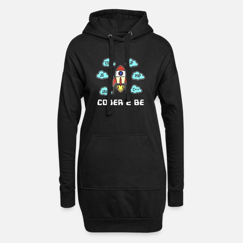 Developer Statement Css Php Java C++ Programmierer - Hoodie-Kleid - Schwarz