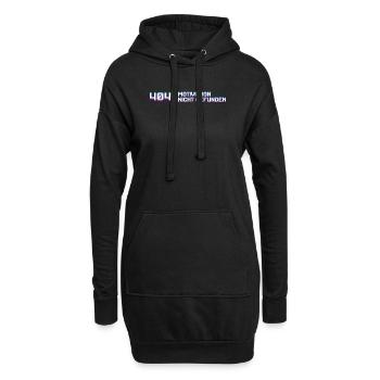 Developer Statement Coden Skripting Debug - Hoodie-Kleid - Schwarz - Vorne