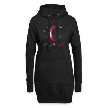Mois de la fierté LGBTQ - Pas une phase - Lesbienne - Sweat-shirt à capuche long Femme - noir - Devant