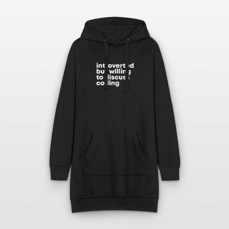 Coding Coding Coding Hoodie Dress