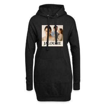 Jalousie - Sweat-shirt à capuche long Femme - noir - Devant
