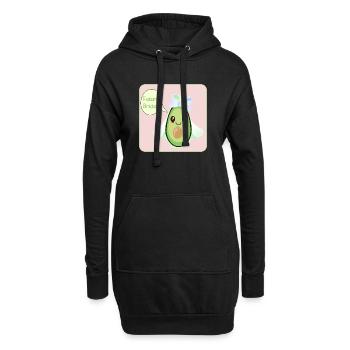 WEDDING AVOCADO BRIDE - Hoodie Dress - black - Front