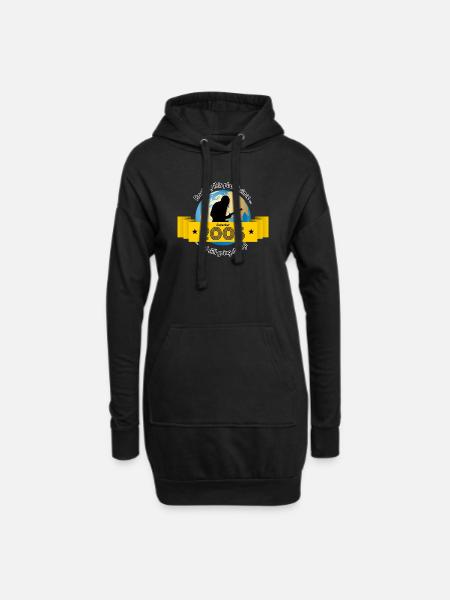 20. Geburtstag Rocking this planet since 09/2005 - Hoodie-Kleid - Schwarz