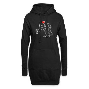 Teckel Chien Teckel Éleveur Teckel Lover Teckel - Sweat-shirt à capuche long Femme - noir - Devant