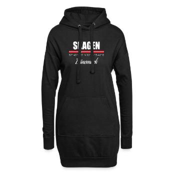 Skagen - Sweat-shirt à capuche long Femme - noir - Devant