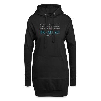 Paradies Gesang XXXIII Göttliche Komödie - Hoodie-Kleid - Schwarz - Vorne