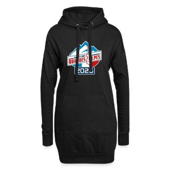 Route des Grandes Alpes | Color | 2026 - Hoodie-Kleid - Schwarz - Vorne