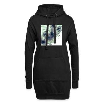 Smokey - Hoodie-Kleid - Schwarz - Vorne