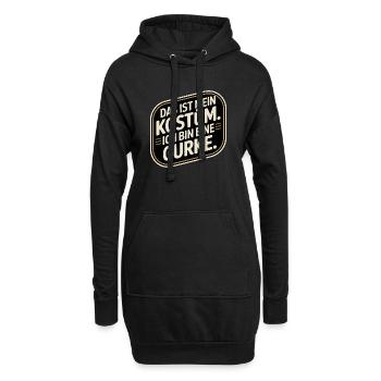 Concombre C’est mon concombre Costume Carnaval Carnaval - Sweat-shirt à capuche long Femme - noir - Devant