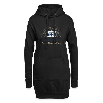 Hold Still Deluxe - Sweat-shirt à capuche long Femme - noir - Devant