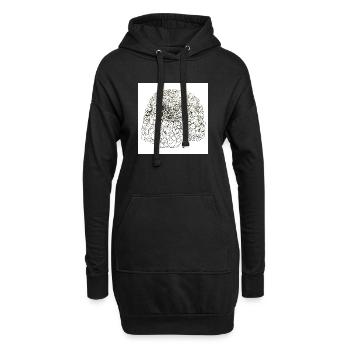 Curly Sherly - Hoodie-Kleid - Schwarz - Vorne