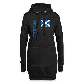 St. Andrews - Sweat-shirt à capuche long Femme - noir - Devant