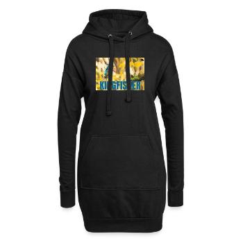 EISVÖGEL - Hoodie-Kleid - Schwarz - Vorne