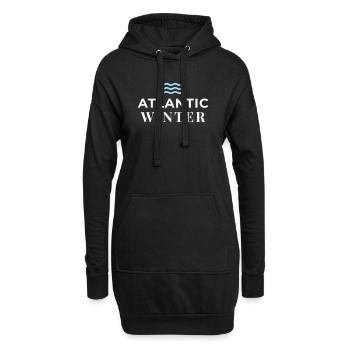 ATLANTEA - Atlantic Winter Edition - Sweat-shirt à capuche long Femme - noir - Devant