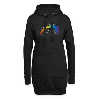Zukunft Jetzt Abitur 2026 - Hoodie-Kleid - Schwarz - Vorne