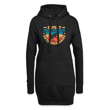Frog Catcher Expert Frog Finder Extraordinaire - Hoodie-Kleid - Schwarz - Vorne