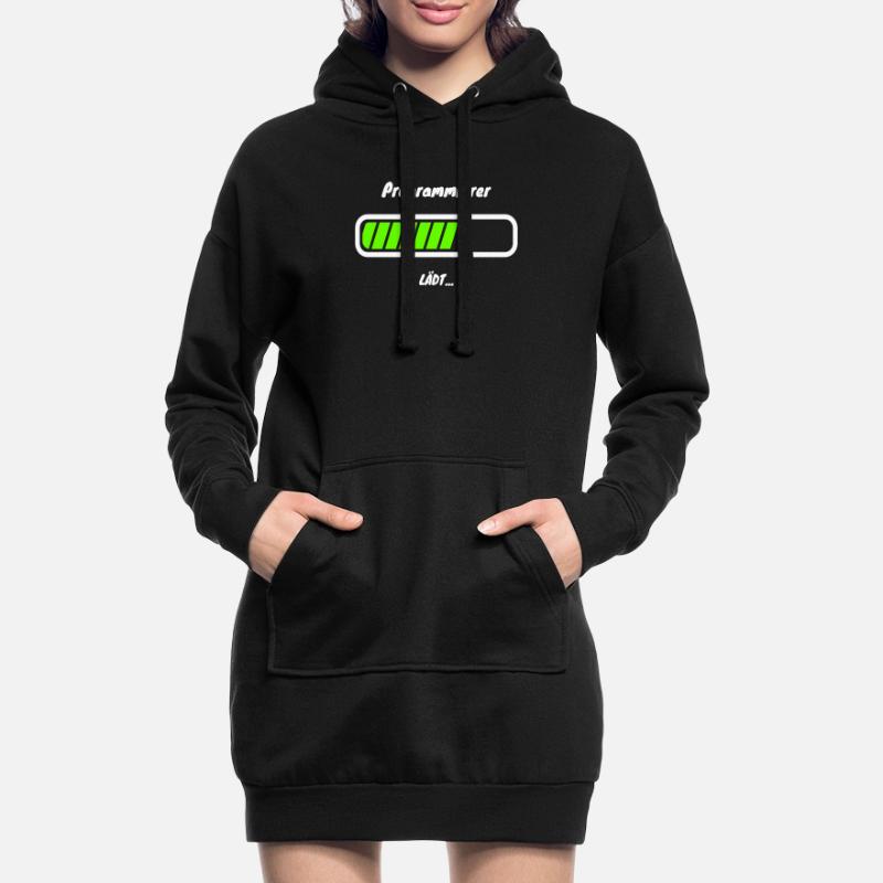 Programmierer Loading Softwareentwicklung Hoodie-Kleid