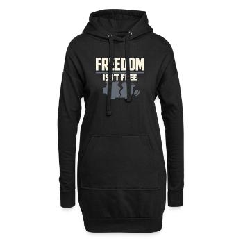 Indépendant indépendant Steuerhumor 1099 Life - Sweat-shirt à capuche long Femme - noir - Devant