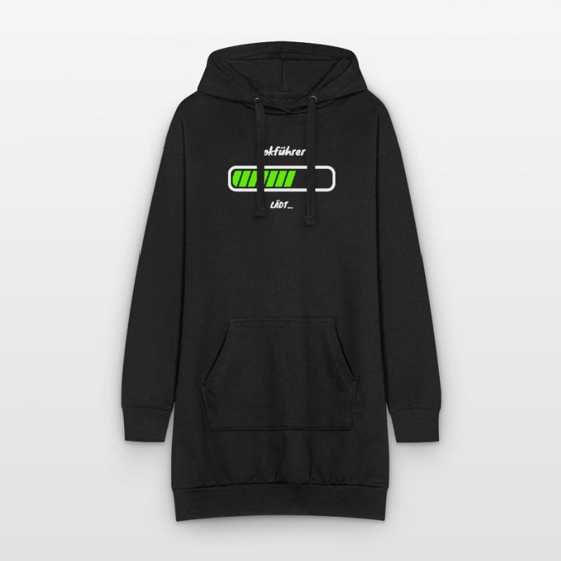 Train Driver Loading Beam Training Occupation Hoodie Dress
